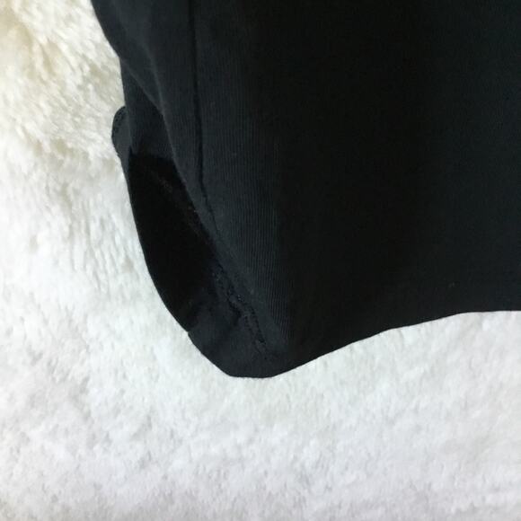 Gap Black Scoop-Neck Bowtie Short Sleeve Top - Picture 7 of 7